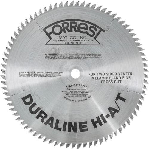 Image for Forrest H6891 - 10" x 5/8" 80t HI-AT Duraline Laminate Blade