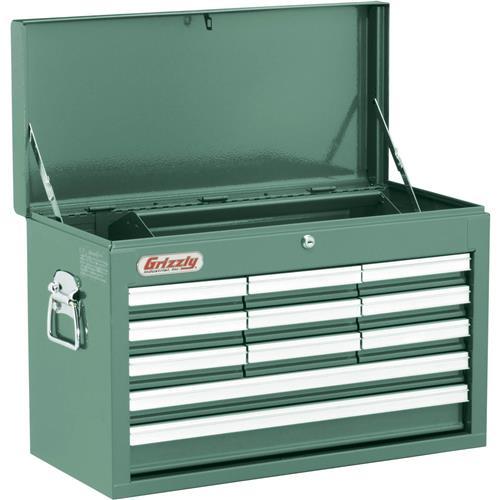 Image for Grizzly H7733 - 11-Drawer Tool Chest, 12" Deep