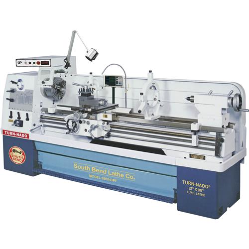 Image for South Bend SB1043PF - 21" x 80" Turn-Nado EVS Lathe with DRO