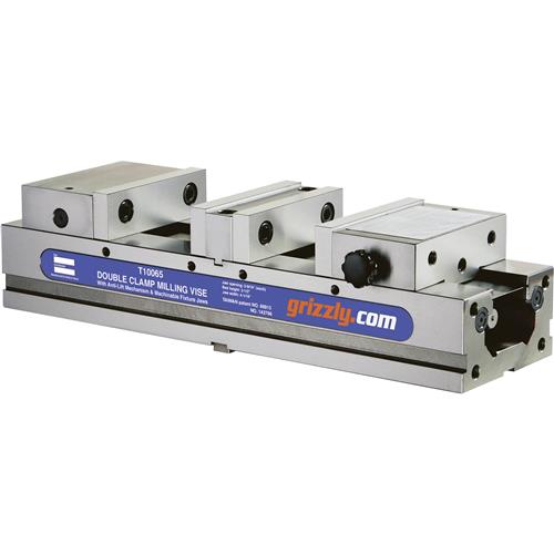 Image for Grizzly T10065 - 4" High-Precision Double Clamp Milling Vise