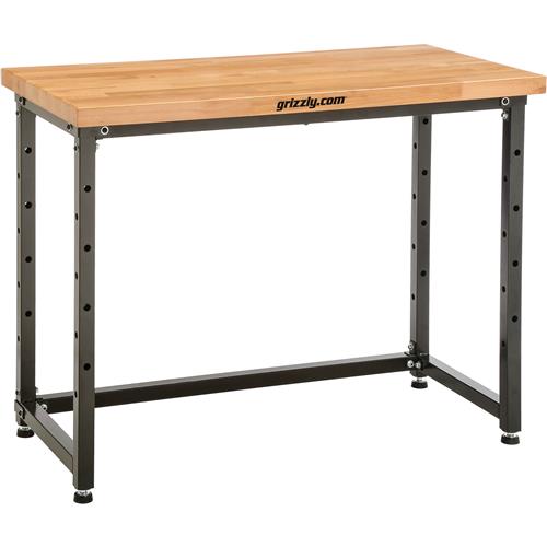 Image for Grizzly T1248 - 48" x 25" Heavy-Duty Workbench - Beech