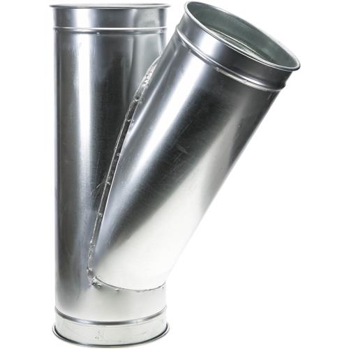 Image for US Duct T20422 - 10" to 10" x 10" Industrial Dust Collection Standard Branch