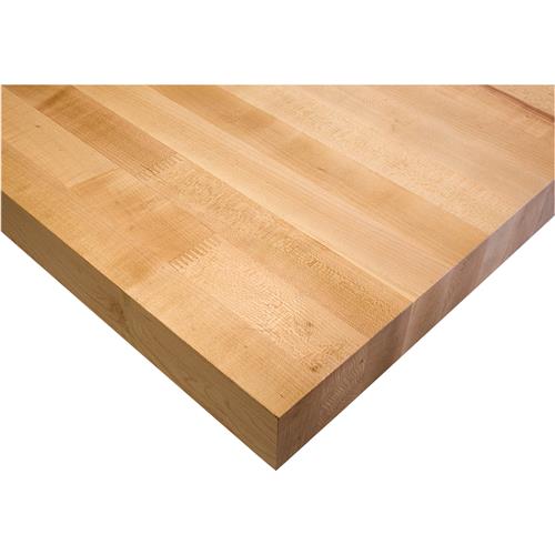 Image for Grizzly T21249 - 2-1/4" Maple Butcher Block Workbench Top 72" W x 24" D
