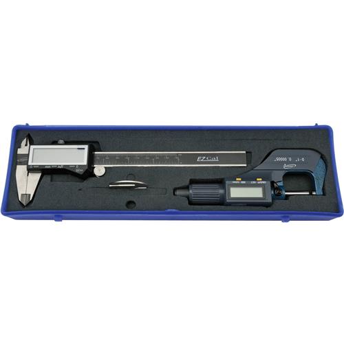 Image for iGaging T24354 - 6" Digital Caliper with 1" Digital Micrometer Set