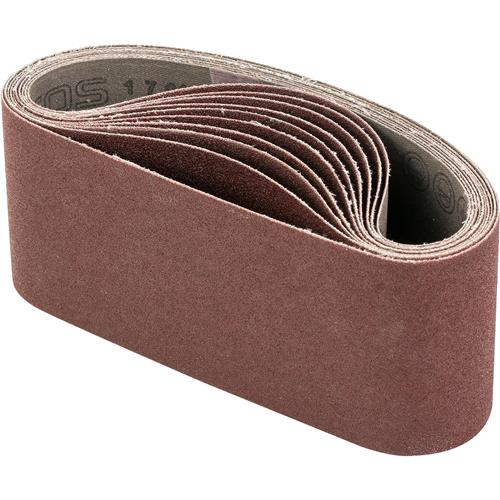 Image for Grizzly T24544 - 3" x 18" A/O Sanding Belt 80 Grit, 10 pk.