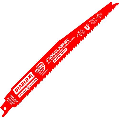 Image for Diablo T25765 - Diablo Demo Demon 9" 8/14 TPI, 5 Pack