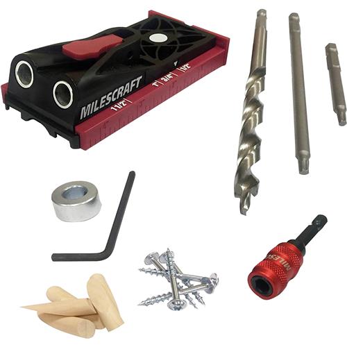 Image for Milescraft T28121 - PocketJig 200 Two Hole Pocket Hole Kit