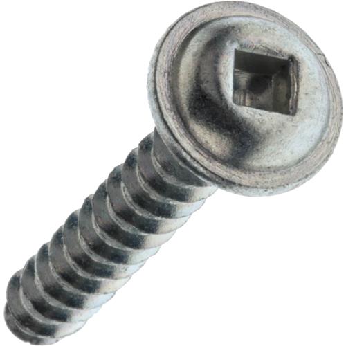 Image for Minerallac T28882 - #10 x 1-1/4" #2 Bit Zinc Square Drive Round Washer Head Metal Screw, 100 pc.