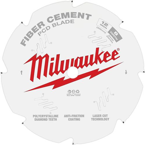 Image for Milwaukee T31025 - 12" 8T PCD/Fiber Cement Circular Saw Blade