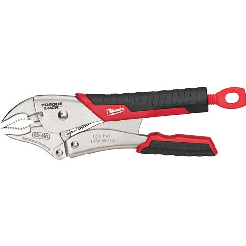 Image for Milwaukee T31241 - 10" TORQUE LOCK Curved Jaw Locking Pliers with Grip