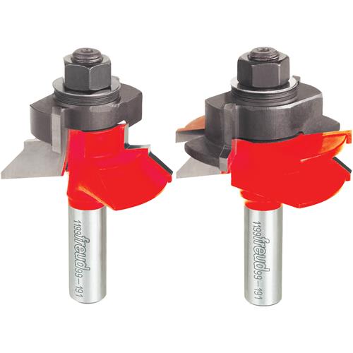 Image for Freud T33484 - 2-11/64" "V" Panel Bit Set