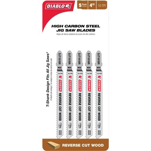 Image for Diablo T33794 - Reverse Teeth Jigsaw Blade, 5 Pk.