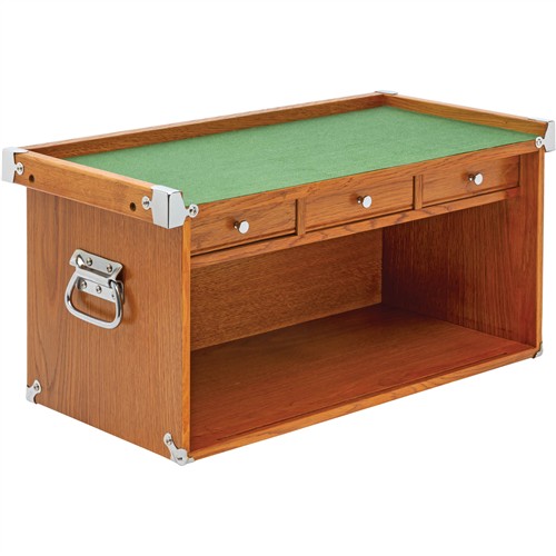 Image for Grizzly T33968 - 23" Series 3-Small Drawer Red Oak Mid-Riser