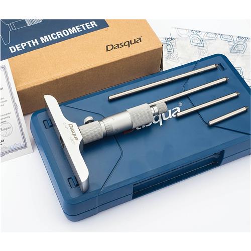 Image for Dasqua T34489 - Depth Micrometer - 0 - 4"