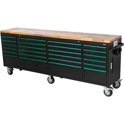 Image for 96" 24-Drawer Tool Cabinet w/ Outlets