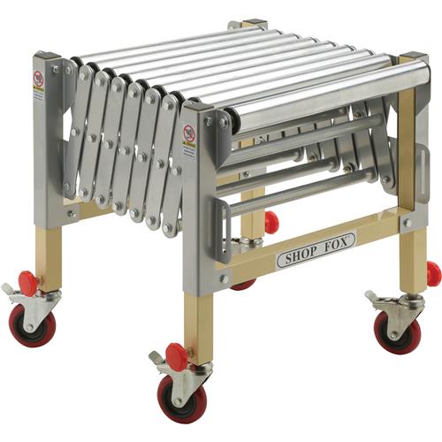 Image for Shop Fox W1732 - Adjustable Roller Table