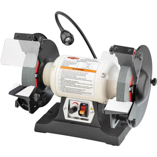 Image for Shop Fox W1840 - 8" Variable-Speed Grinder with Work Light